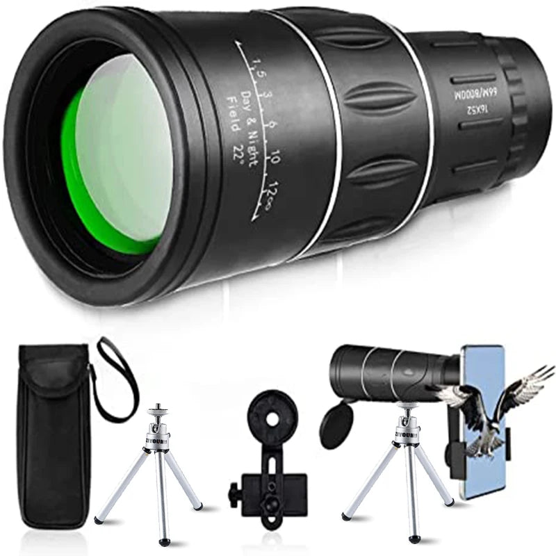 ULTRAZOOM® - Monocular 600X I HD – Imágenes Nítidas, Distancias Increíbles